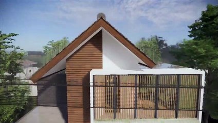 Rumah minimalis 2 lantai 10x15 meter gaya scandinavian modern 4 kamar tidur