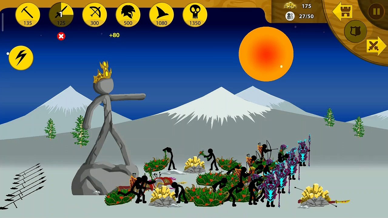 Stick War Legacy Classic Compaign Normal 11 Ice Hills