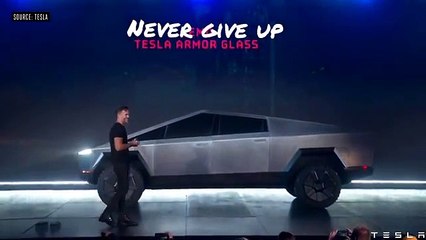 Cyber truck whatsapp status video  Never give up  feat. Elon Musk