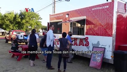 Food Truck Sate Texas Kenalkan Sate Khas Indonesia