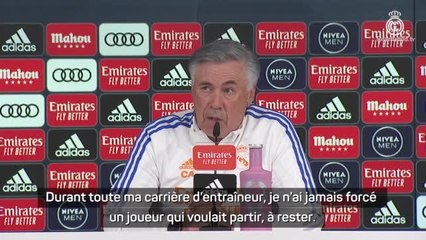 Real Madrid - Ancelotti sur Hazard : "Si un joueur veut partir, il doit pouvoir le faire"