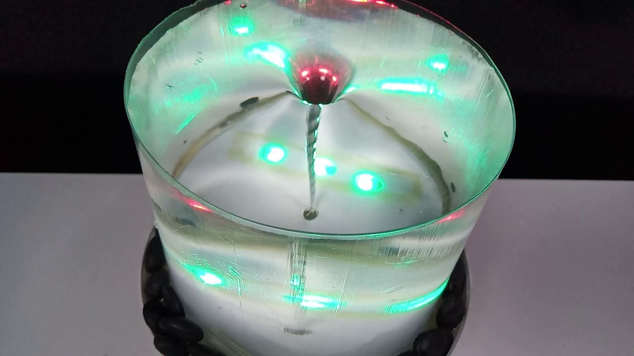 Amazing vortex fountain making fountain