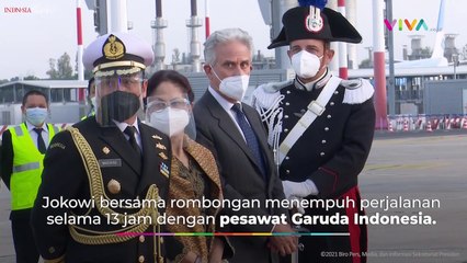 Download Video: Jokowi Tiba di Italia, Siap-siap Jadi Tuan Rumah G20