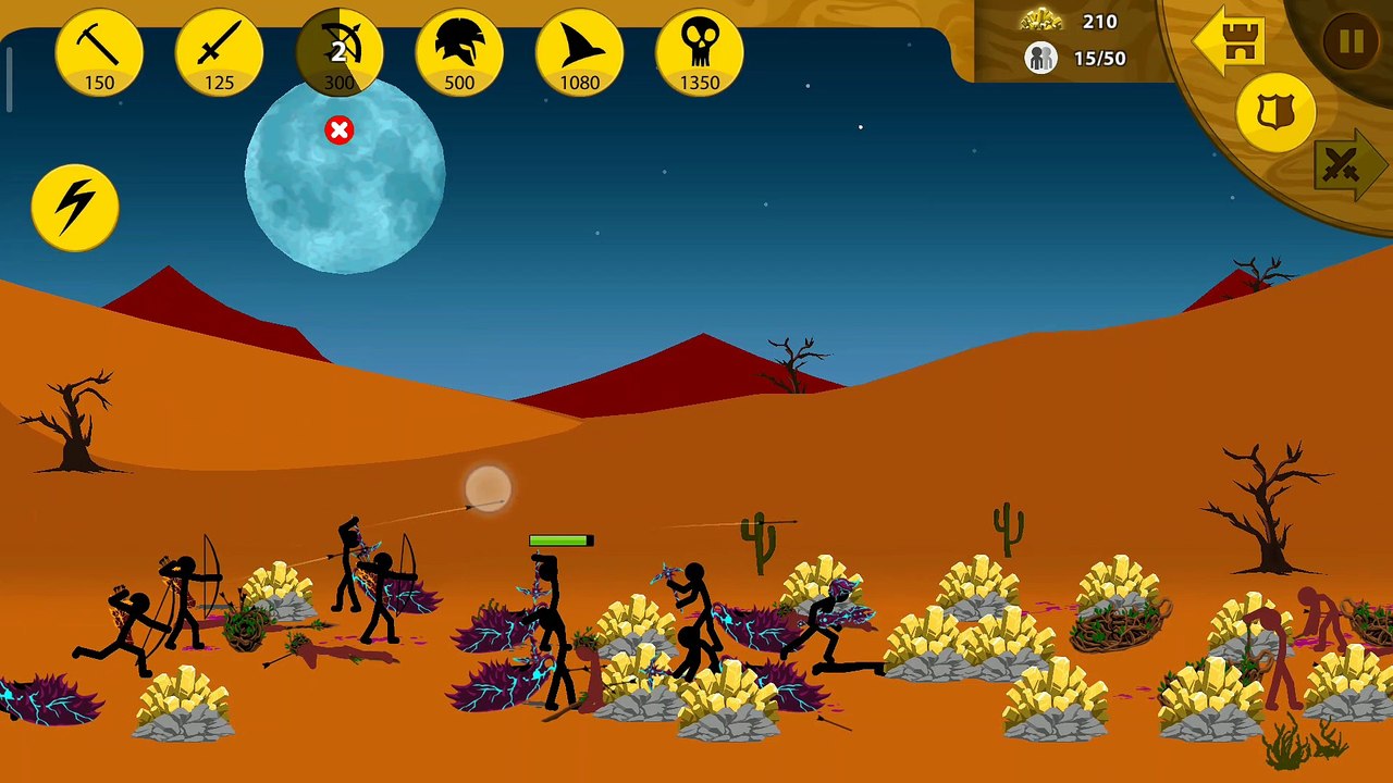 Stick War Legacy Classic Compaign Normal Star 4 Gold Rush