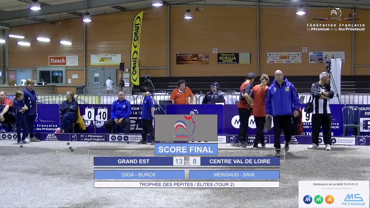 TROPHEE DES PEPITES-ELITES 2021 - GRAND EST VS CENTRE VAL DE LOIRE