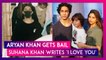 Aryan Khan Gets Bail: Karan Johar Shares Picture With SRK, Malaika Arora Visits Mannat, Suhana Khan Writes ‘I Love You’
