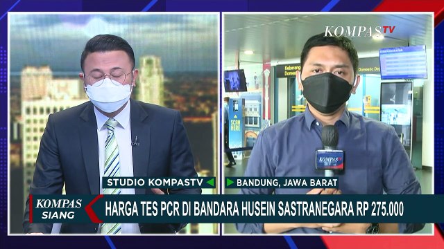 Sesuaikan Anjuran Pemerintah, Harga Tes PCR di Bandara Husein Sastranegara Jadi Rp 275 Ribu
