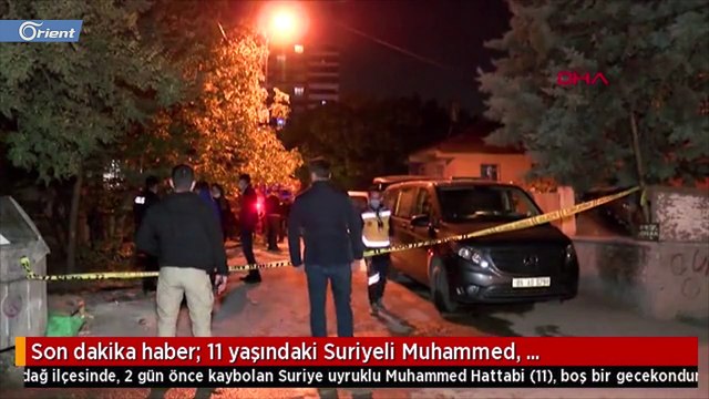 العثور على جثة طفل سوري مقتولا في حي التنداغ بأنقرة