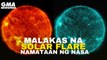 Malakas na solar flare, namataan ng NASA | GMA News Feed
