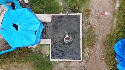 Manzaralı hamam sefası herkese bedava