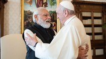 PM Narendra Modi met Pope Francis in Vatican City