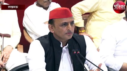 यूपी की कानून व्यवस्था को लेकर अखिलेश यादव का बड़ा बयान