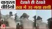 Elephant Flying In The Air: हाथी को उड़ता देख दंग हुए लोग। Elephant Viral Video। latest Viral Video