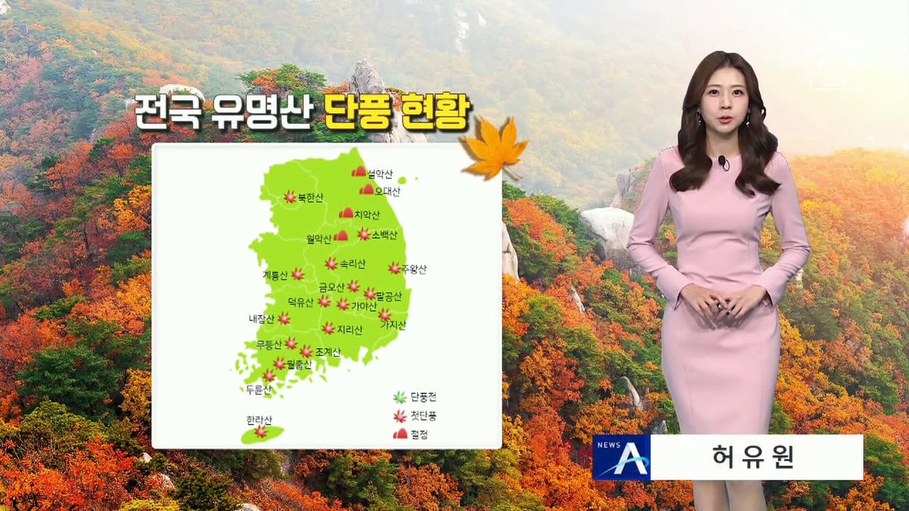 [날씨]내일 중부 곳곳 비 살짝…남부는 맑은 하늘