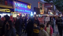 İnegöl'de Cumhuriyet coşkusu kortej yürüyüşü ile sokaklara taştı