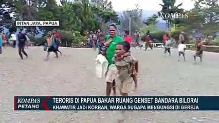 Teroris di Papua Bakar Ruang Genset Bandara Bilorai