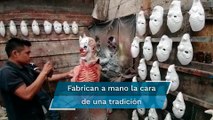 En esta fábrica se producen las máscaras que te provocarán pesadillas