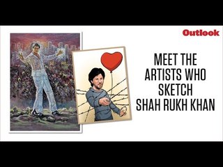 MEET THE ARTISTS WHO SKETCH SHAH RUKH KHAN