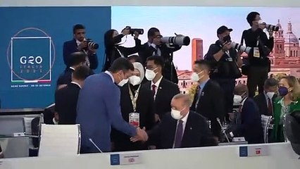 Encuentro entre Biden y Sánchez en el G-20