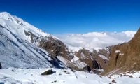 Snow covered mountain of Himalaya_karokaram
