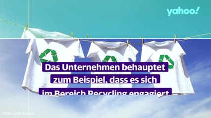 Hast du schon mal von Greenwashing gehört?