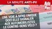 Une voie à sens unique doit-elle signaler aux automobilistes le contre-sens vélo ?