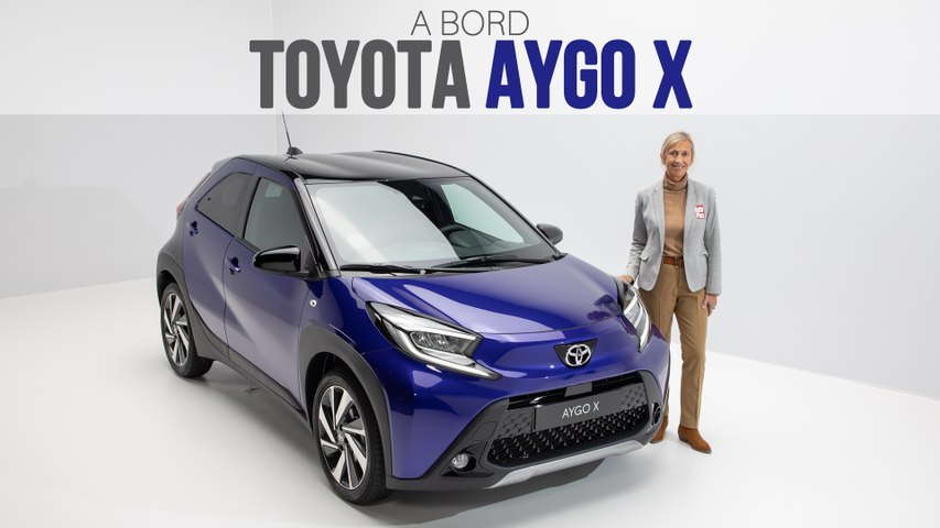 A Bord de la Toyota Aygo X (2021)
