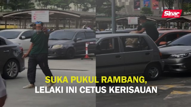 Suka pukul rambang, lelaki ini cetus kerisauan