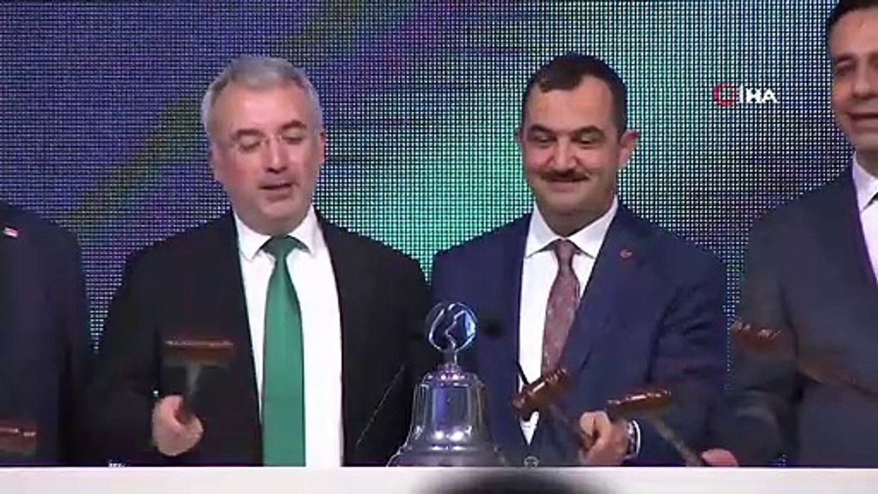 Borsada gong İhlas Haber Ajansı için çaldı