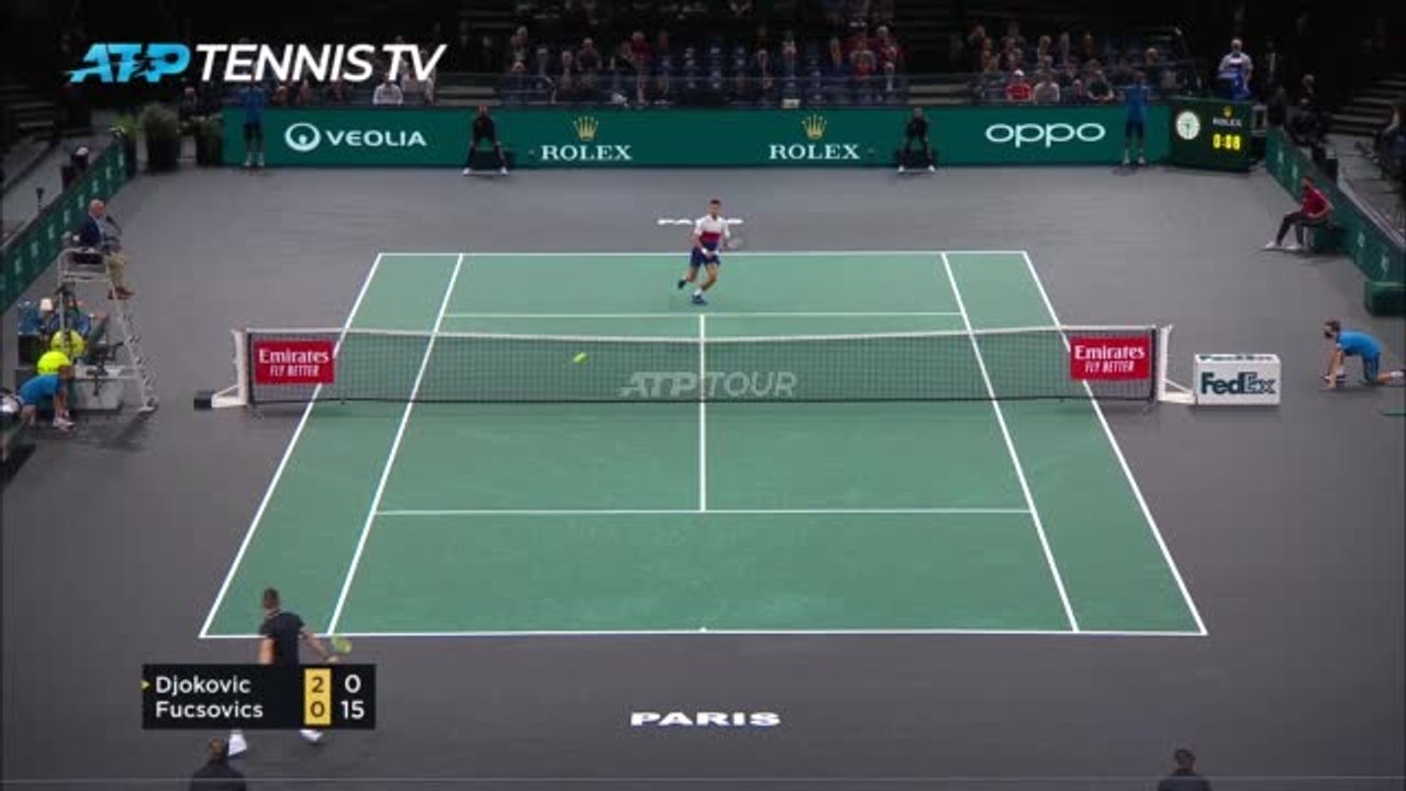 Rolex Paris Masters - Djokovic s'impose dans la douleur