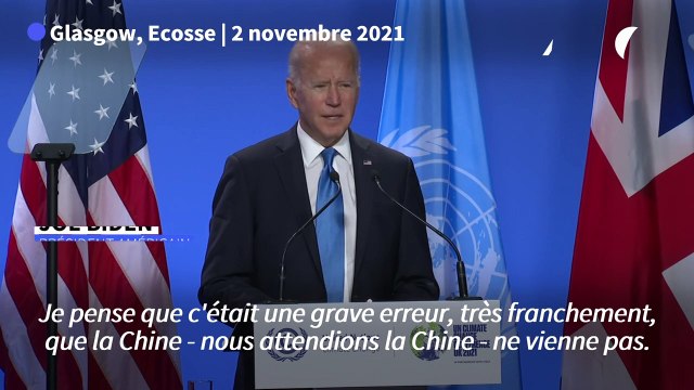 Biden: Xi Jinping a commis une grave erreur en ne venant pas au G20 ni à la COP26