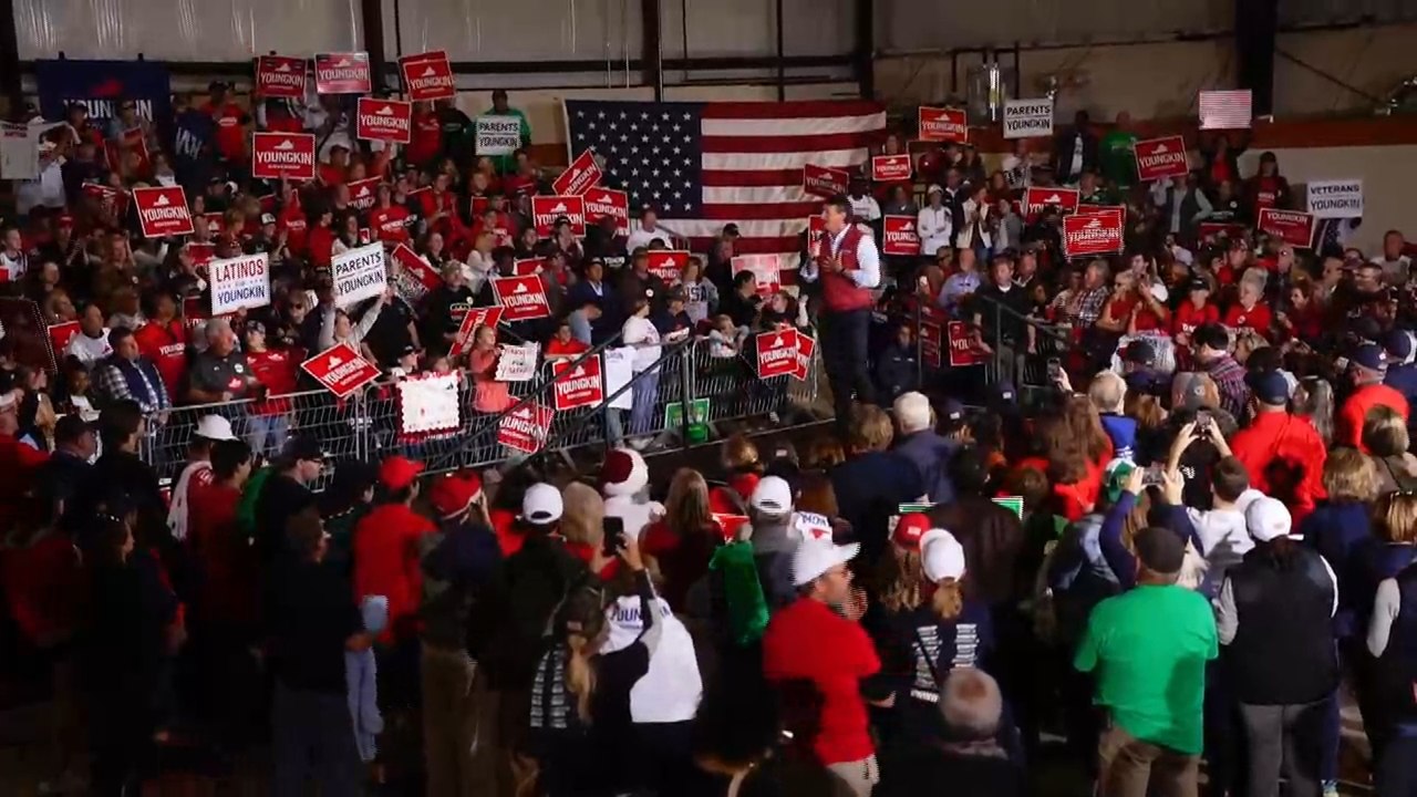 Republicanos ganan Virginia y disputan Nueva Jersey en un revés para Biden