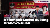 Kelompok Massa Deklarasikan Diri Dukung Prabowo-Puan di Pilpres 2024