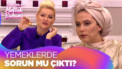 Rümeysa ve Serkan yapılan yorumlara şaştı kaldı! - Zahide Yetiş ile Mutfak Bahane 3 Kasım 2021