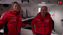 Initiatives Cœur 2021 : Visitez le bateau Initiatives-cœur avec Sam Davies et son co-skipper