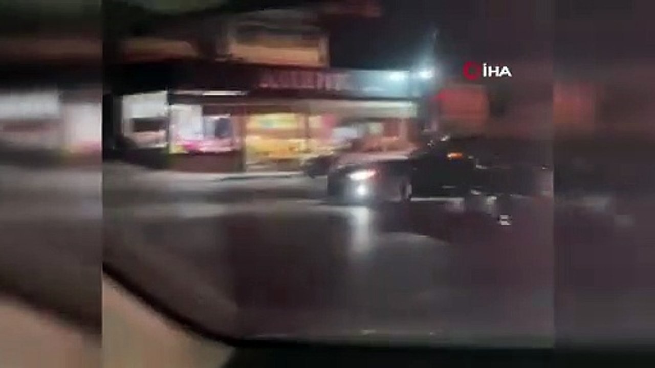 Kırmızı ışık magandası ortalığı birbirine kattı