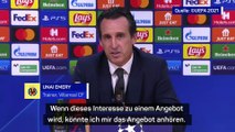Emery: “Freue mich” über Newcastle-Interesse