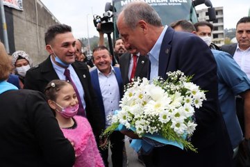 Memleket Partisi Genel Başkanı İnce, partisinin Ordu İl Başkanlığının açılışında konuştu