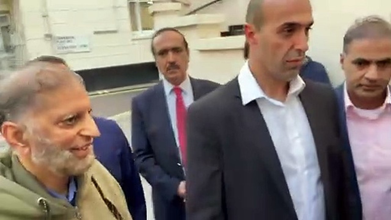 nawaz sharif latest footage live from uk