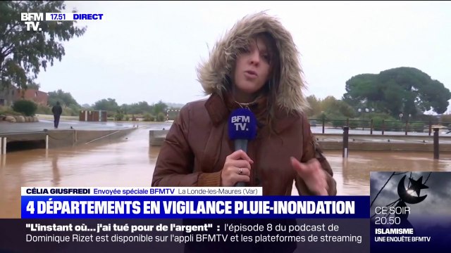 Le Var, le Gard, la Lozère et l'Ardèche restent en vigilance orange pluie-inondations