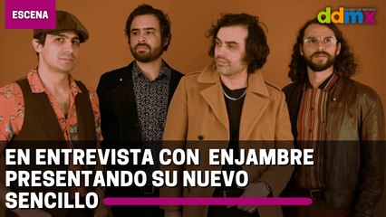 Entrevista con Enjambre presentando su nuevo sencillo