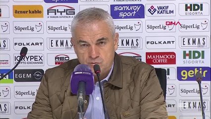 Demir Grup Sivasspor maçının ardından