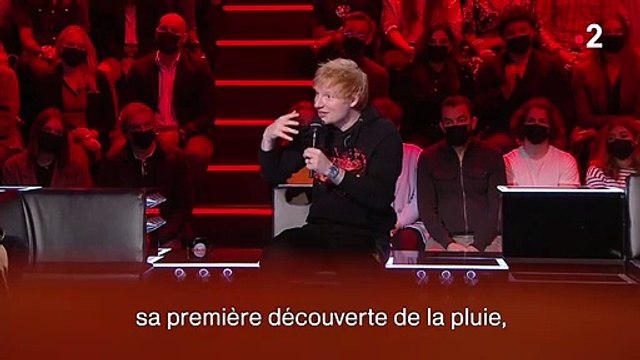 Ed Sheeran dans Taratata sur France 2.