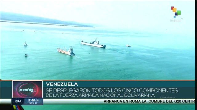 Fuerza Armada Nacional Bolivariana desarrolla ejercicios militares