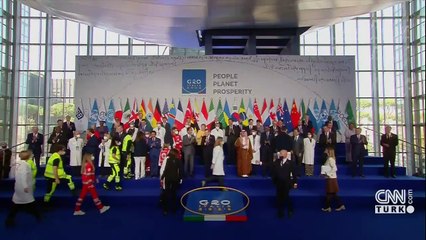 G20 Liderler Zirvesi Roma'da başladı