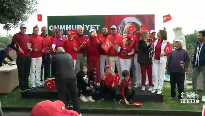 Cumhuriyet Golf Kupası'nda 114 sporcu yarıştı