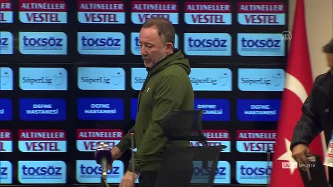 Atakaş Hatayspor-Beşiktaş maçının ardından - Sergen Yalçın/Ömer Erdoğan