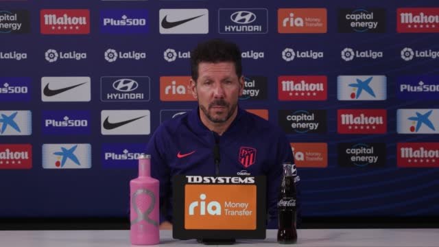 12e j. - Simeone salue le travail collectif de Griezmann, Suarez et Felix