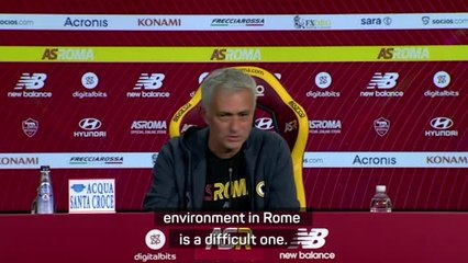Mourinho having 'fun' at Roma
