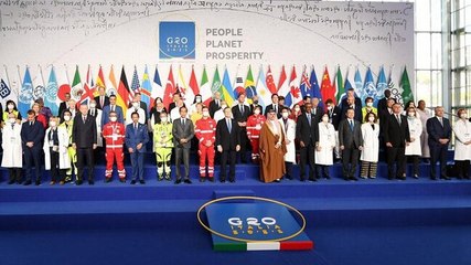 PM Modi joins world leaders for G20 summit in Rome | Watch